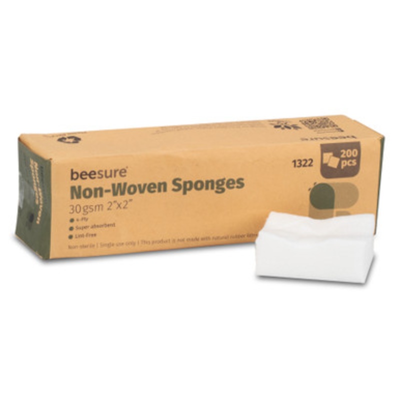 Beesure 2×2 Non-Woven Sponges 5000/Box