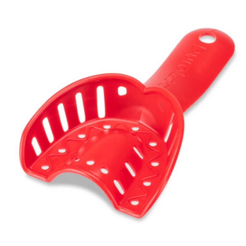 DuraLock Plus Pedo (Red) Upper Impression Trays 50/Pack