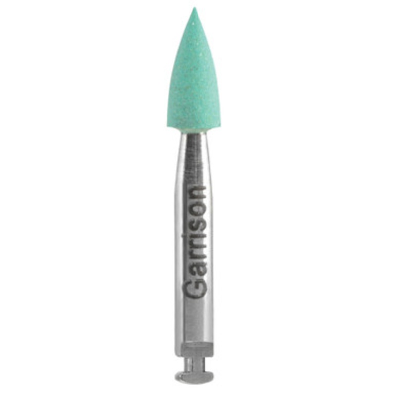 eZr Green Medium Grit Small Point Polisher (For Smoothing) 5/Pack