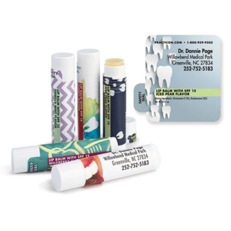 Personalized Cascading Molars Lip Balms  250/Case