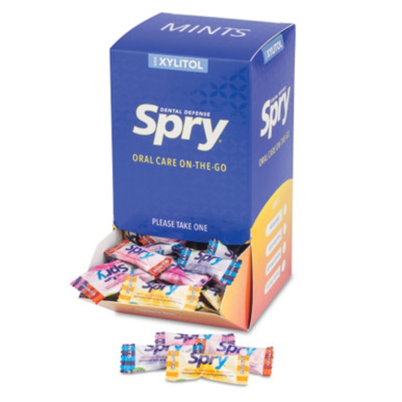 Spry Sugar-Free Mints Sampler Pack 225/Box